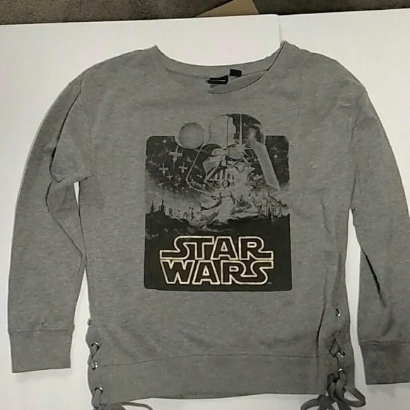 Star Wars Classic Sweatshirt with side ties Size M - Picture 1 of 6